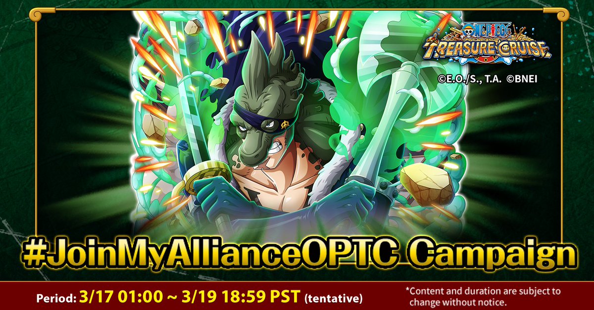 ONE PIECE Treasure Cruise tweet media
