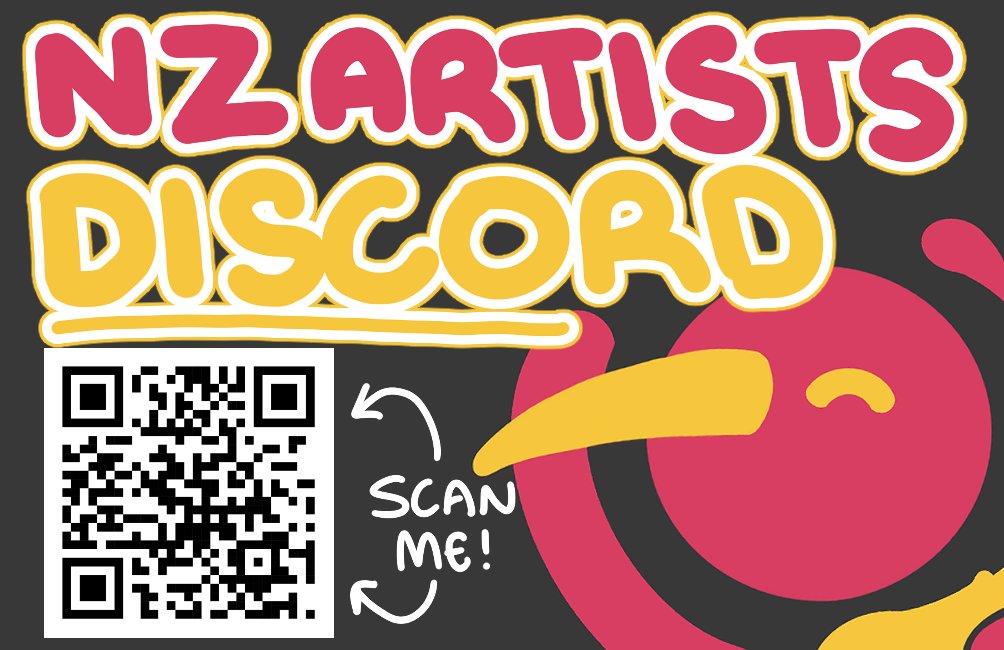 NZArtistDiscord's tweet photo. 🇳🇿🗣New Zealand Artists have a discord!!🗣🇳🇿
Yes it's true! We're going to start printing business cards so we can promote the server to you and many other Con goers! Get in now and meet your fellow artists and art enjoyers!!
~~
#nz #artists #kiwi #nzartists https://t.co/fEydlDtxjx