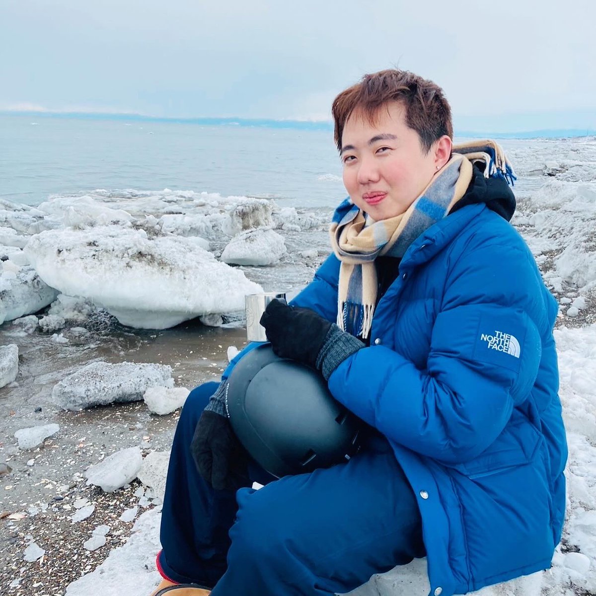 connectrip11's tweet photo. 上海から　#流氷ファットバイク 体験に来てくれたお客様❗️

JCTAライセンス取得の新ガイドメンバー・太田さんがご案内させて頂きました👍✨

4月からはサイクリングと他アクティビティを組み合わせた新しいアドベンチャーツアーコースもご案内したいと思いますのでお楽しみに〜🚲＆🛶✨

#流氷
#網走 https://t.co/LE0Urzb8Zp