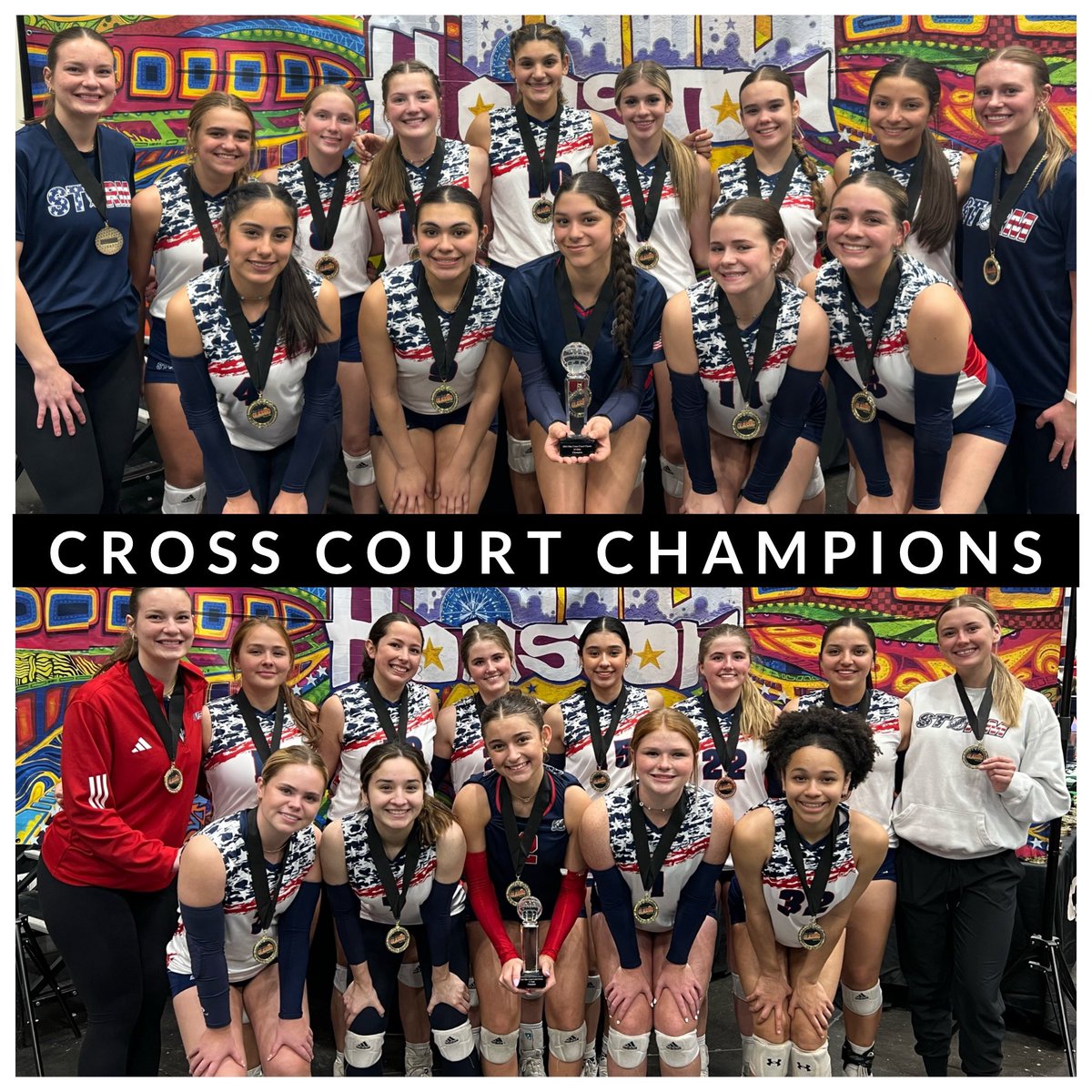 Two Cross Court Classic Champion…. 15’s Gold National and 17’s Gold National