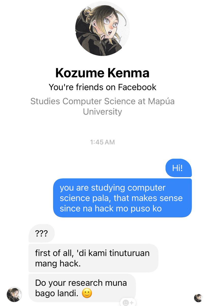 You tried to flirt with your crush, Kozume #Kenma, but it didn't go well.