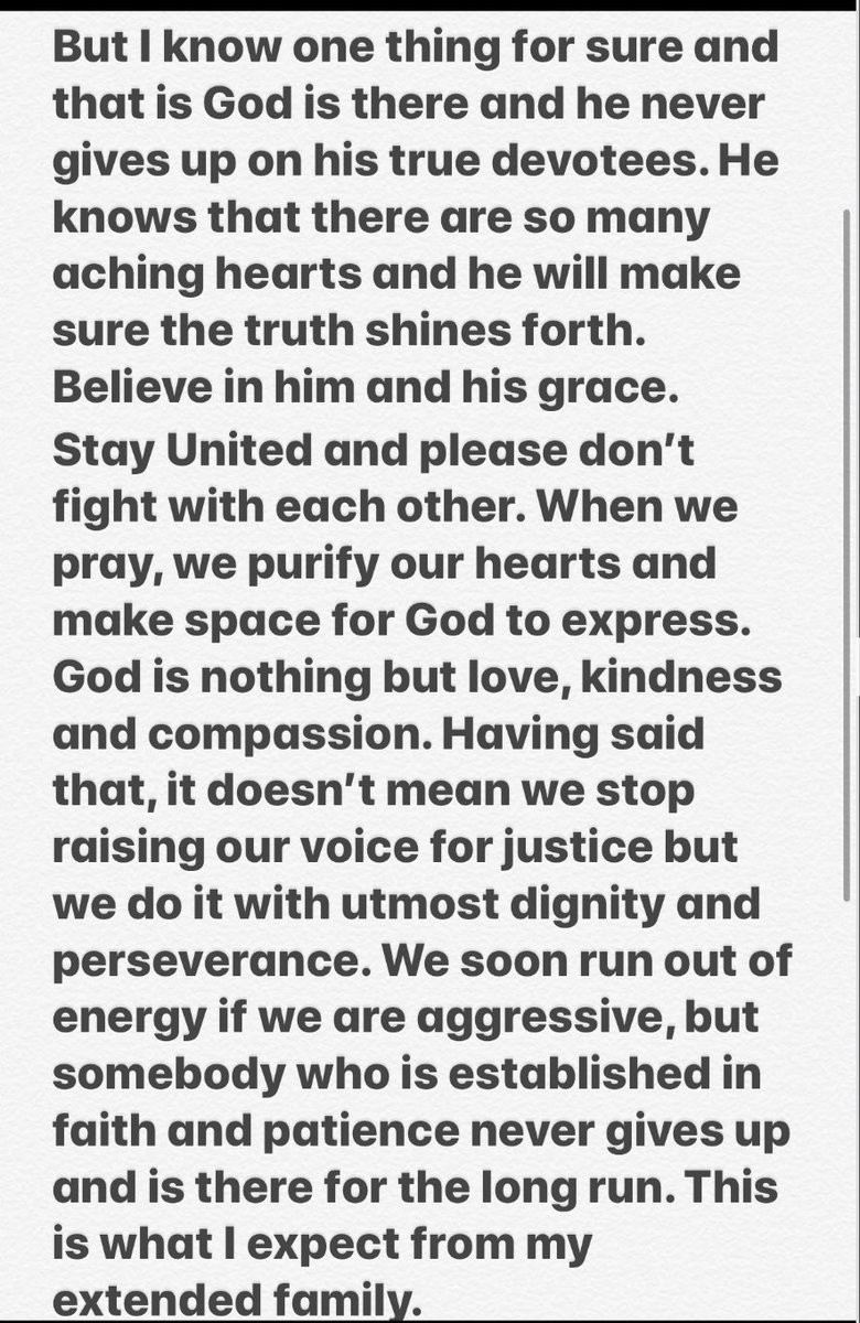 shwetasinghkirt's tweet photo. Requesting All the SSR Warriors to come together and stop fighting with each other. We all are extended family. At times we can fight but nobody can break or divide us. Let's all rise together once again, stronger than ever before. 
#JusticeForSushantSinghRajput https://t.co/EKQD3Q2nmj