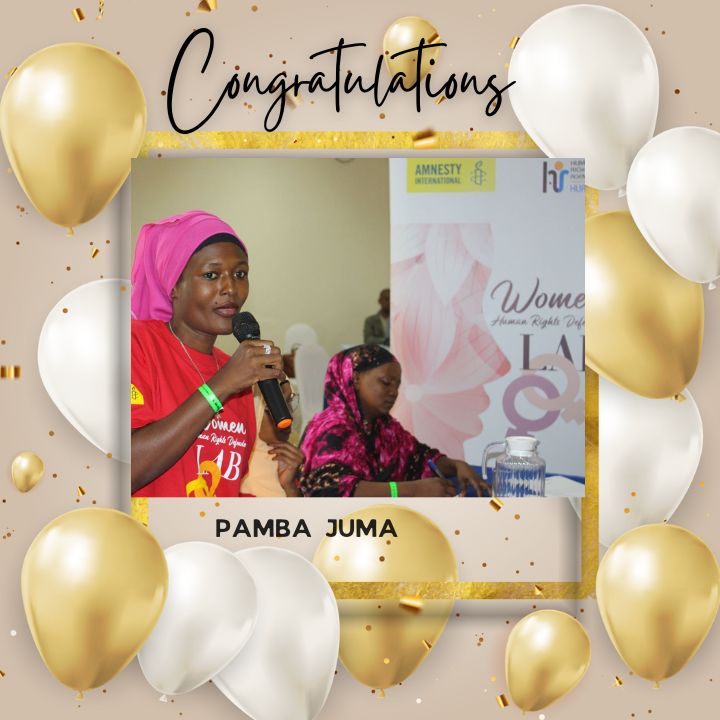🎉 Exciting news! Congratulations to our #WHRDs mentee, @JumaPambajuma61, for being featured in People Daily magazine! Her commitment to closing the gender gap in Mombasa is truly inspiring. She's currently serving as the Executive Director of @KNisingesema CBO. Click👇read more.