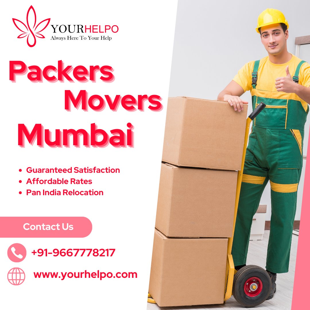 Say goodbye to #moving stress and hello to a seamless transition #YourHelpo is your one-stop solution for a smooth and stress-free #relocation in #Mumbai 
#packersandmovers #packersandmoversindia #packersmovers #localshifting #homeshifting #relocation #relocationservices #packers