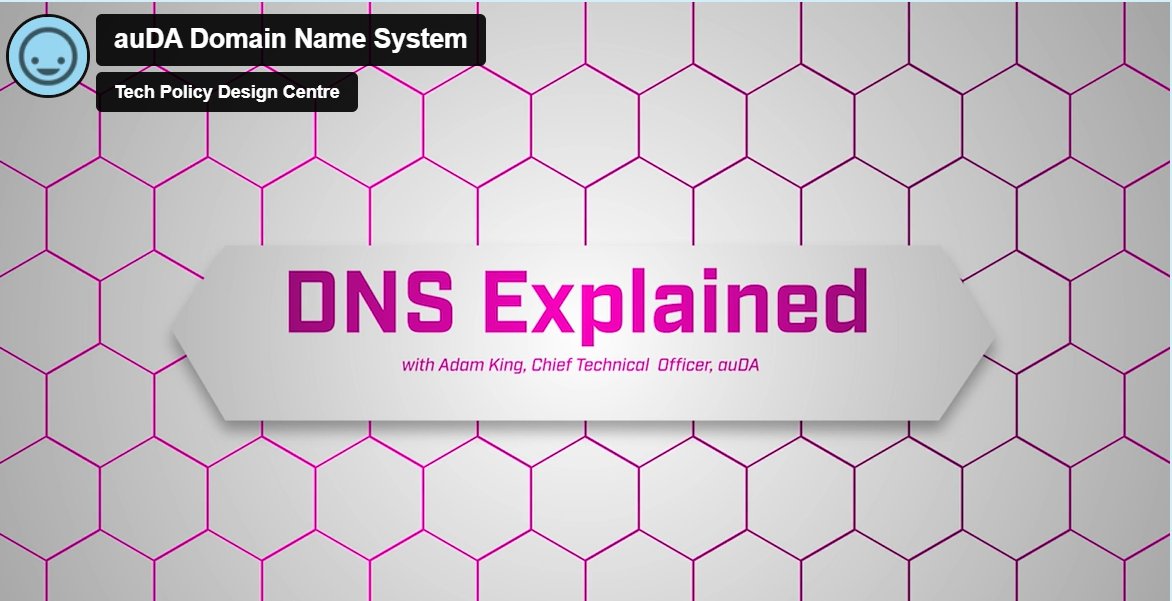 “The domain name system (DNS) underpins the internet - it is involved in every transaction or interaction that occurs.”. auDA’s CTO explains how the DNS works and why it’s so fundamental in this tech explainer video by the @TPDesignCentre: techpolicydesign.au/tech-explainer…