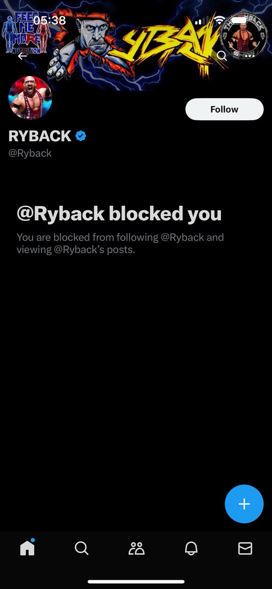 _dave_sharp_'s tweet photo. I replied to one of many hateful posts I see with some genuine advice and “The Big Guy” instead of replying to me, just blocked me, I assume he knows I’m right or I’m very sure he’d have something to say. @WWE please don’t ever bring him back https://t.co/EP4f9dbLMc