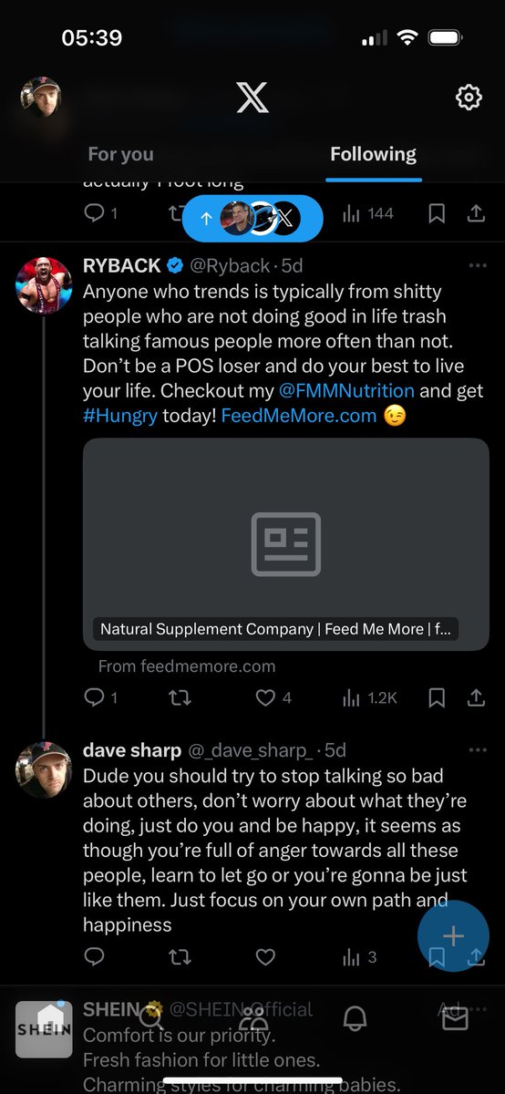 _dave_sharp_'s tweet photo. I replied to one of many hateful posts I see with some genuine advice and “The Big Guy” instead of replying to me, just blocked me, I assume he knows I’m right or I’m very sure he’d have something to say. @WWE please don’t ever bring him back https://t.co/EP4f9dbLMc