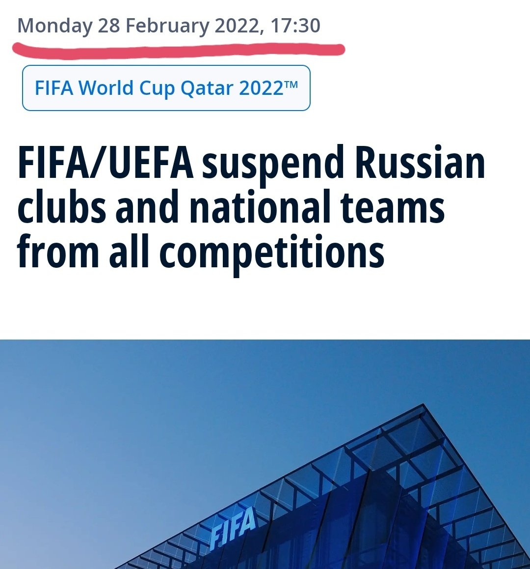 FIFA/UEFA barred *all* Russian clubs and national teams from competing in all competitions 4 days after the invasion of Ukraine. 

The IOF has been committing atrocities like this every day for the past *157* days and nothing. FIFA/UEFAs continued silence is defeaning.