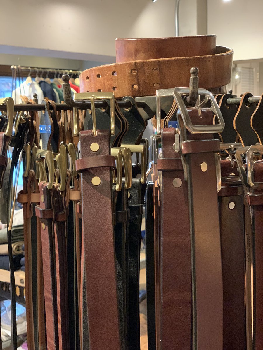 SMACLO's tweet image. ベルト大量再入荷につきかなりサイズ揃いました。
#pherrows #belt #smaclo