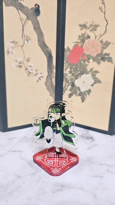 チャイナやしチャイアクキー届いた!!かわいい～!! 