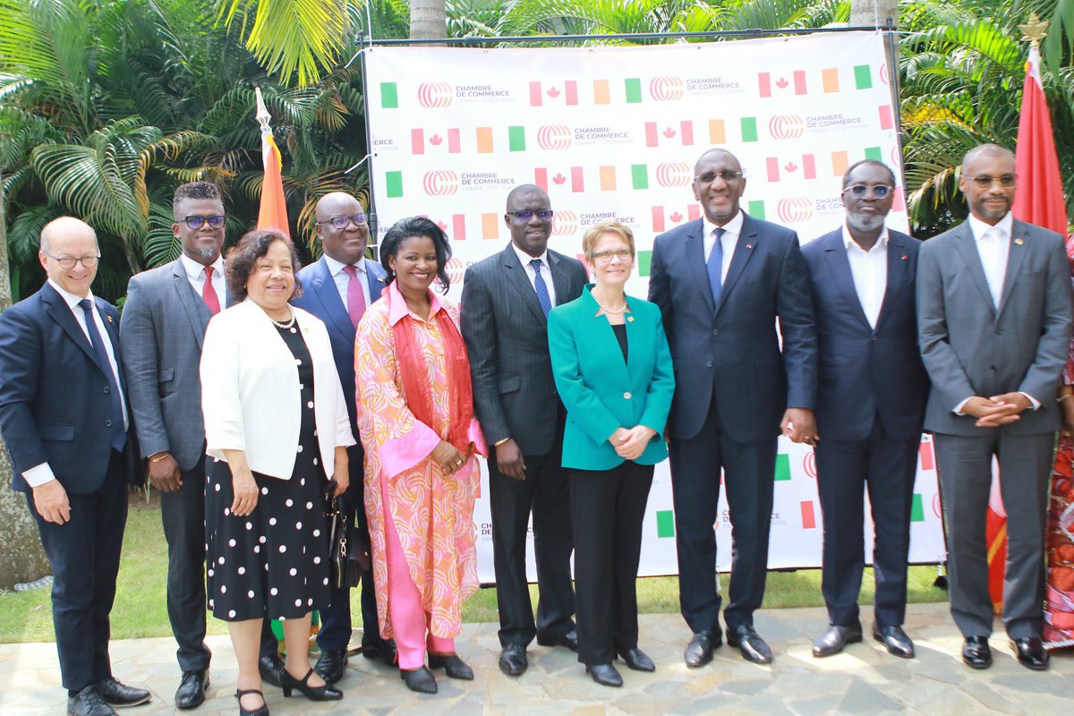 AndersonBlanc2's tweet image. Lancement de la Chambre de commerce Canada-Côte d’Ivoire @cccaci, un signal fort de la croissance de la relation économique gagnant gagnant 🇨🇦🇨🇮
#RéussirEnsemble

#Inclusion

Launch of the @cccaci, a strong signal of the growing 🇨🇦🇨🇮 win-win economic relationship
#SucceedTogether