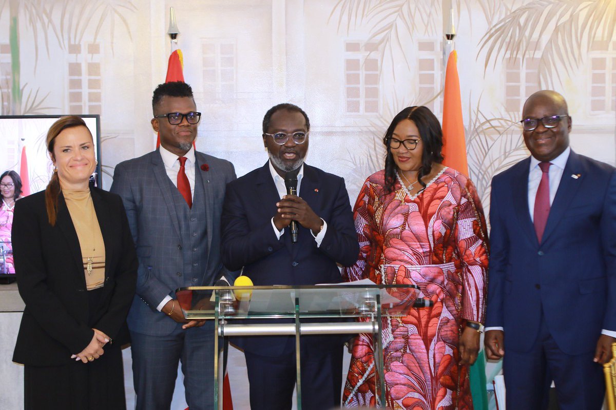 AndersonBlanc2's tweet image. Lancement de la Chambre de commerce Canada-Côte d’Ivoire @cccaci, un signal fort de la croissance de la relation économique gagnant gagnant 🇨🇦🇨🇮
#RéussirEnsemble

#Inclusion

Launch of the @cccaci, a strong signal of the growing 🇨🇦🇨🇮 win-win economic relationship
#SucceedTogether