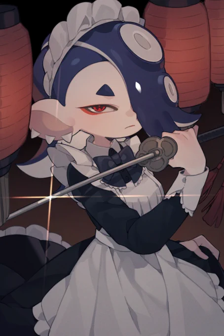 メイドの日フウカさん#Splatoon3 