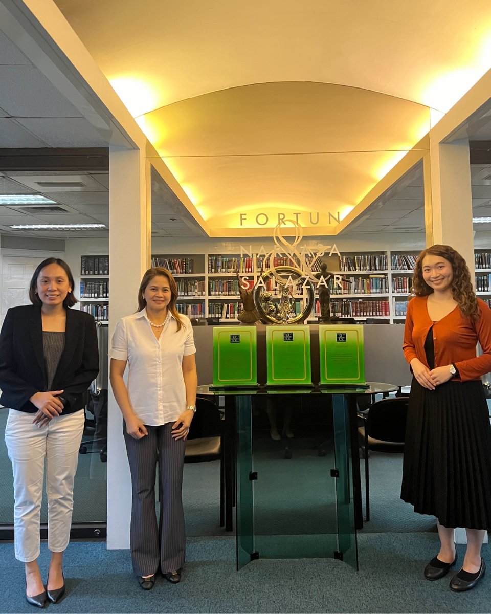 𝗟𝗢𝗢𝗞: ECCP courtesy meeting with Fortun Narvasa & Salazar  

Earlier today, the ECCP Membership team met with Atty. Maricar Lazaro, Partner at Fortun Narvasa & Salazar, as part of the Chamber’s courtesy visits to its members.  

#ChamberOfChoice 
#BrighterPossibilities