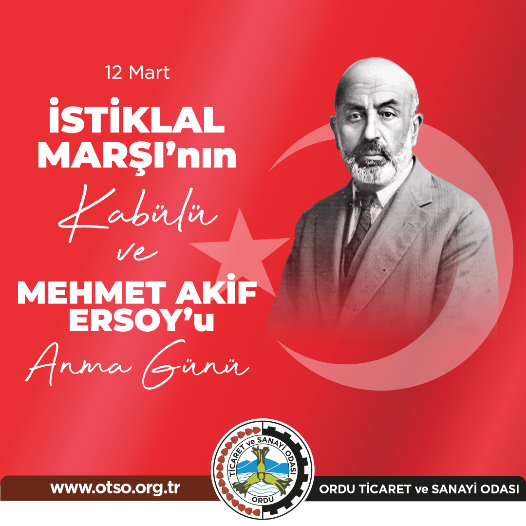 İstiklal Marşı’mızın kabul edilişinin 103. Yıl dönümünde başta Cumhuriyetimizin kurucusu Gazi Mustafa Kemal Atatürk'ü, Millî Şairimiz Mehmet Akif Ersoy'u ve Millî Mücadelemizin tüm kahramanlarını rahmet, minnet ve şükranla anıyoruz. #istiklalmarşı #istiklal