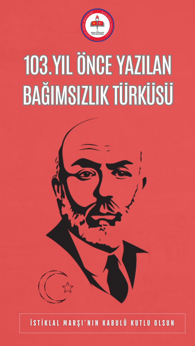 BiskekEM's tweet photo. SON MARŞ! 🇹🇷

103 yıl önce yazılan bağımsızlık türkümüz ilk günkü coşku ve heyecanla; Kars'tan Edirne'ye 85 milyon tarafından yekvücut semada yankılanıyor. Tüm cihan  bilmelidir ki; bu devlet sonsuza kadar yaşayacak ve Allah'ın izniyle başka bir İstiklal Marşı'mız olmayacaktır! https://t.co/oFYwzfVvwp