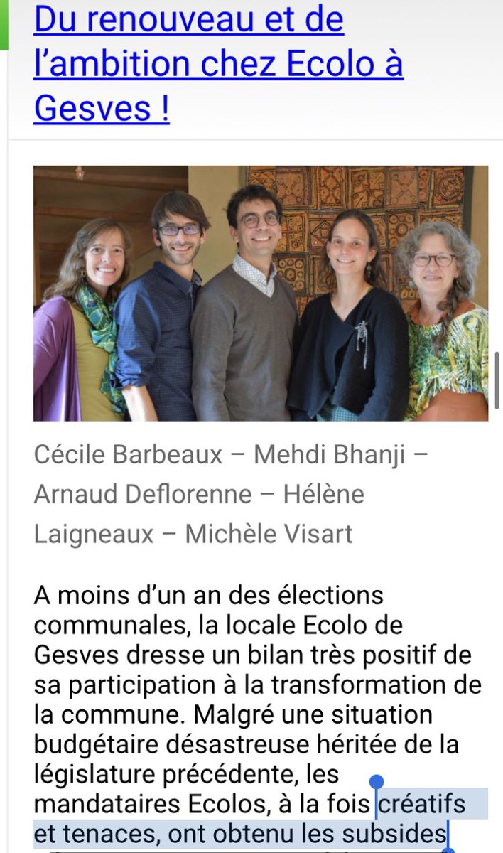 TonPereLaTurlut's tweet photo. À #Gesves, il n’y a pas que le café « Chez Bibi » qui reçoit d’importants #subsides. @Celine_Tellier a octroyé 635.046 € au #PCDR gesvois pour la transformation d’un bâtiment en maison de jeunes (pour le climat ?). La section @Ecolo locale se dit très fière d’avoir été choisie ! https://t.co/oBLycLIQ3U