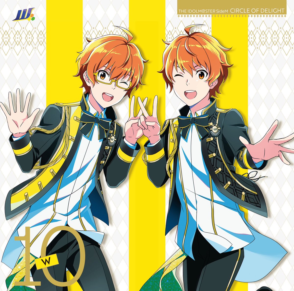 SideM_lantis's tweet photo. 【CD情報】#SideM
╱
4/24(水) Release
THE IDOLM@STER SideM
CIRCLE OF DELIGHT
09 神速一魂 ／ 10 W
ジャケット・試聴動画公開！▶️✨
 ╲

🎞試聴動画
09 神速一魂
https://t.co/OFC1kgaMgE
10 W
https://t.co/EmhJaJwuwY https://t.co/okh9HCYUzP
