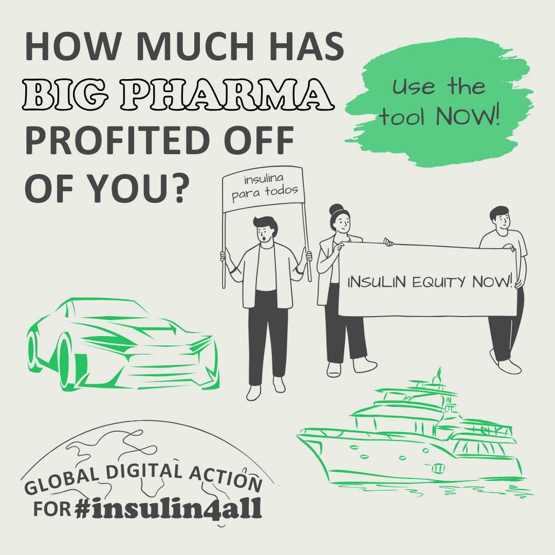 Big Pharma has profited off of people with diabetes for too long. But insulin is an essential, not a luxury item. We demand INSULIN EQUITY NOW!

Go to t1international.com/DigitalAction2… to use the tool and take action. 

#insulin4all