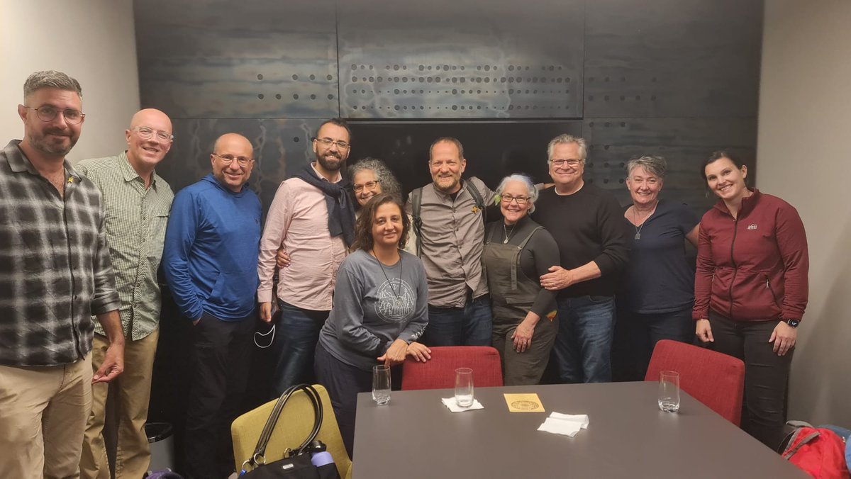 This week I had the pleasure and honor to meet with a <a href="/MEJDI_Tours/">MEJDI_Tours</a> delegation in Tel Aviv alongside my dear friend and partner in peace, <a href="/AzizAbuSarah/">Aziz Abu Sarah</a>, CEO of Mejdi Tours. Mejdi is a global leader in socially conscious tourism that strives to promote a more peaceful and