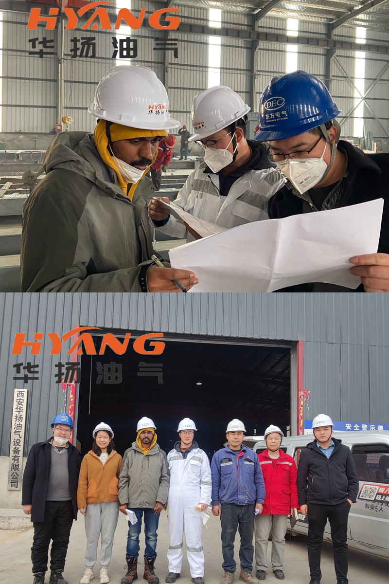 MaggieXian2's tweet image. Welcome Arabian Drilling Company and Honghua Group to visit our factory for inspection and guidance.

#inspection #solidscontrol #qcinspector #oilfield #drilling #watertank #drillingrig #drillers #oilandgas #oilfieldservice #mudsystem #wastemanagement #mudtank #trenchless #oil