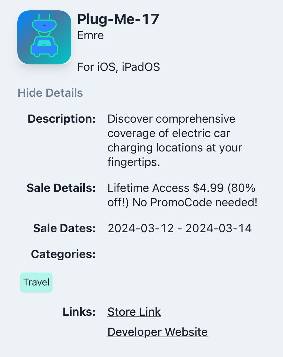PlugMe17's tweet photo. @emrdgrmnci #IndieAppSales is beginning!

Get Plug-Me-17 for the price of a lifetime pass for 80% off!

Sale only active March 12th and 13th! #IndieDevs https://t.co/skOHQLO2Cq