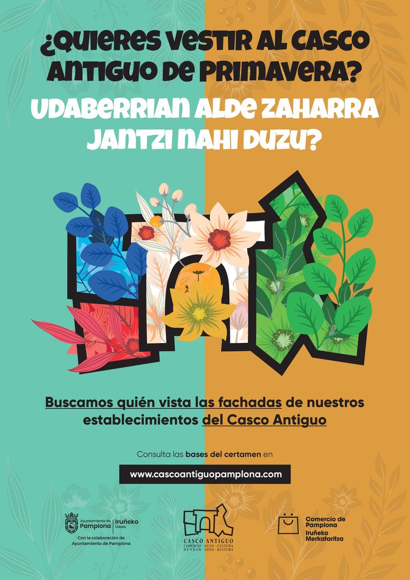 ¡Sacamos a concurso la decoración de Primavera!
Buscamos personas o empresas que tengan una idea para decorar las fachadas de nuestros establecimientos  y la lleven a la práctica. Consultar bases  en:
lnkd.in/e2t7zY_Z
Presupuesto: 6.000 € (iva incluido)