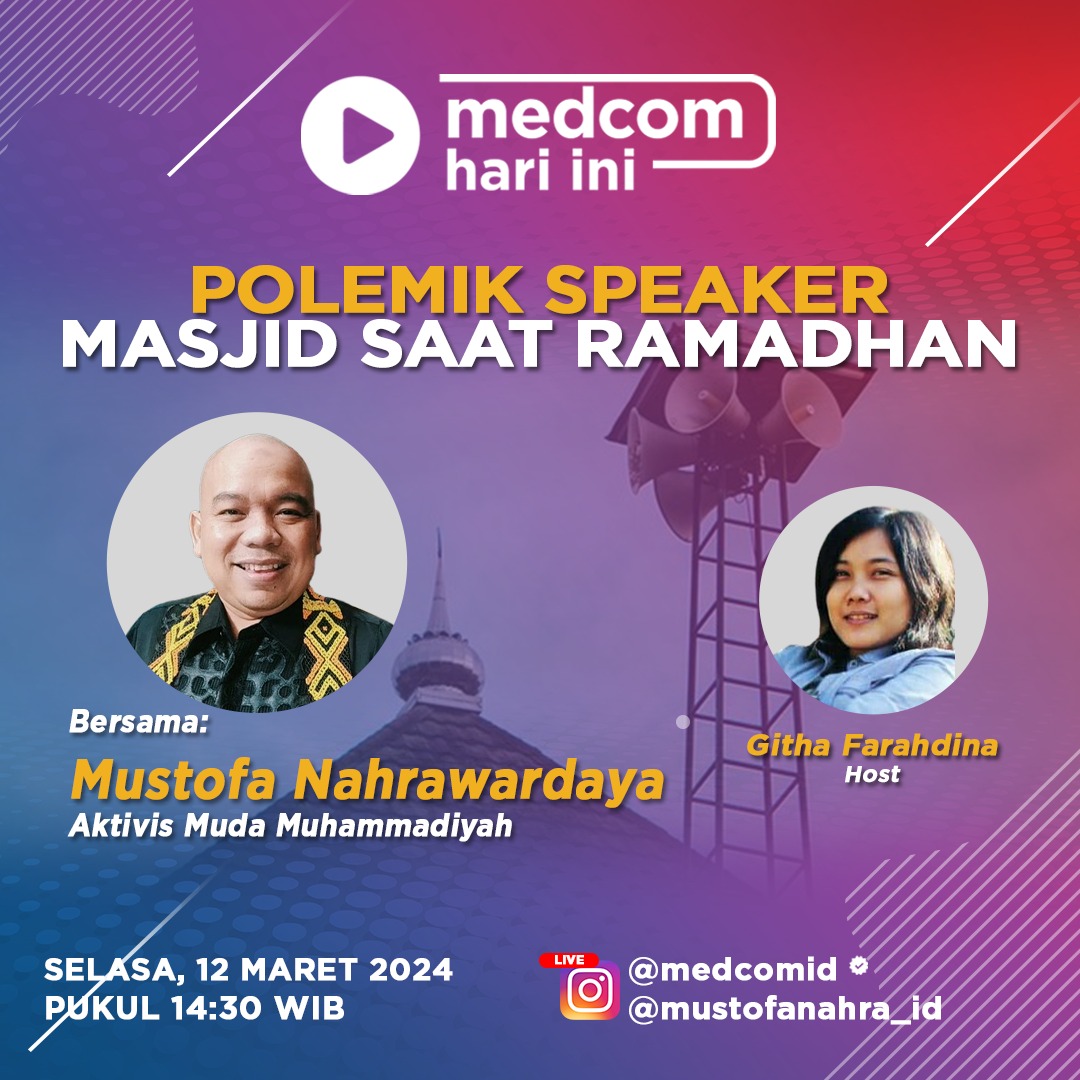 Gabung Yuk Pkl 14.30 di IG nya <a href="/medcom_id/">medcom_id</a>. #PengerasSuara