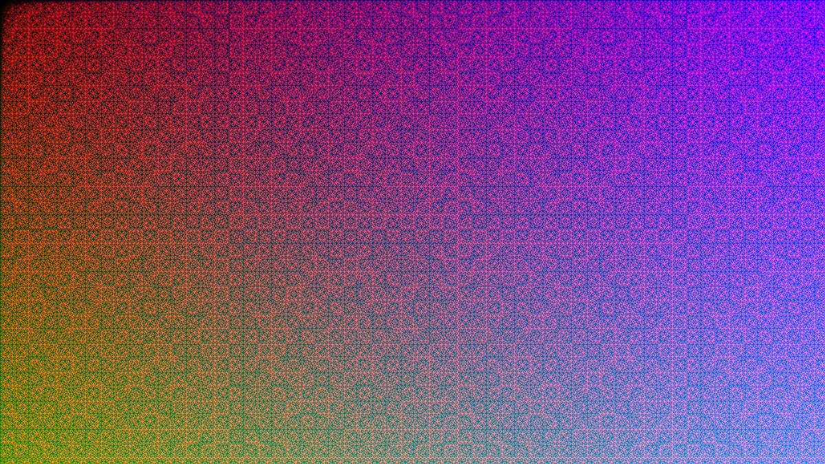 trig functions on pixel colors