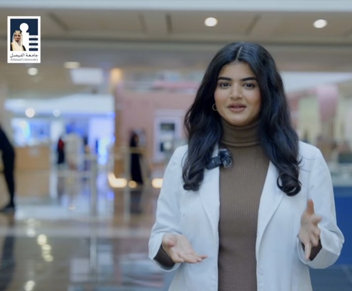 sarahlhaque's tweet photo. Grateful to @Alfaisaluniv for the opportunity to share my passion project. 
With each https://t.co/wgkxtaiscT initiative, we aim to address health disparities, bridge medical info divides &amp; make preventative healthcare accessible to all. Thank you for your continued support! 🩵💛 https://t.co/CjlG3MMD5d