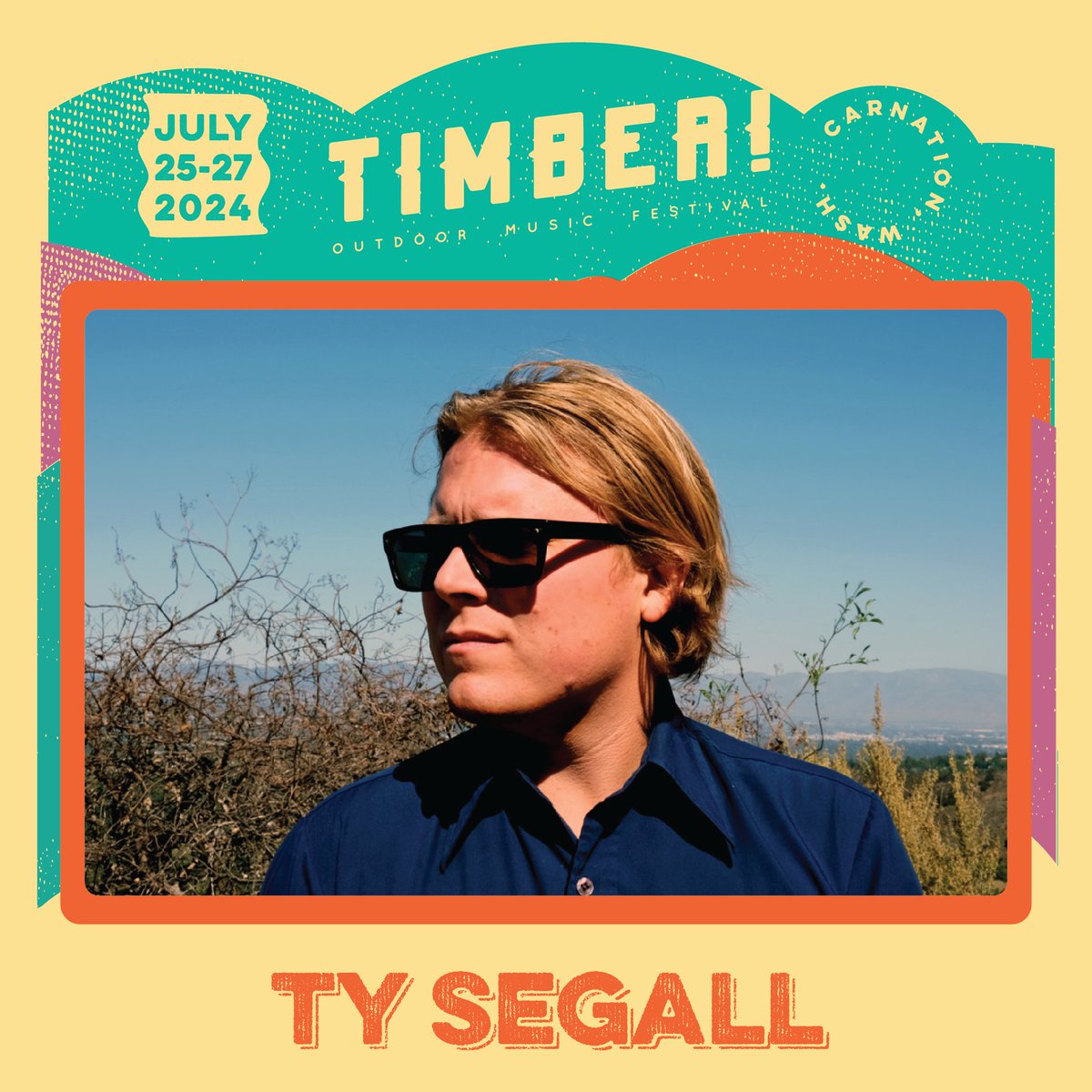.@tysegall is bringing the heat to Timber! 2024. Catch him headlining the main stage on Saturday, July 27. 💥 Get your tickets at bit.ly/timberfesttix.