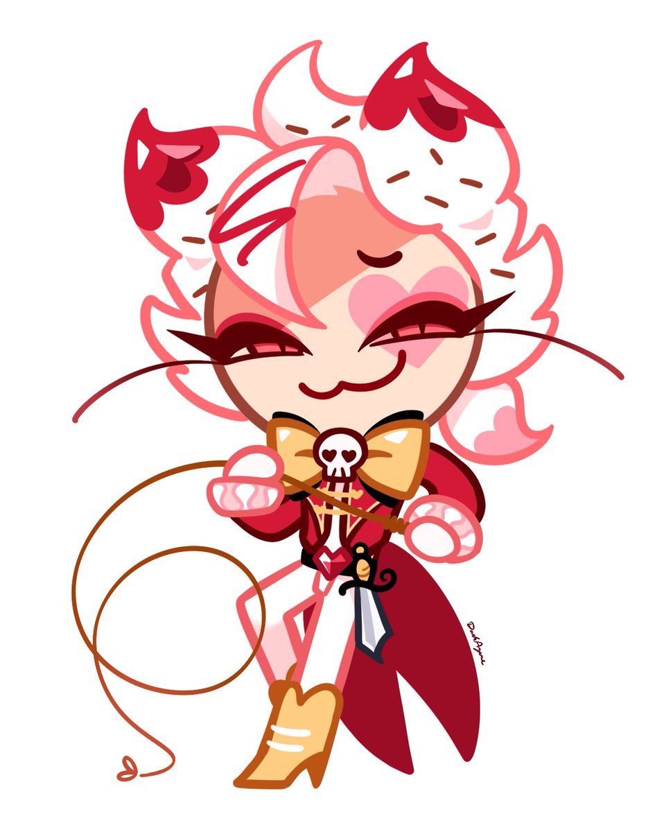 “My dearest audience, please stay in your seats! The show will begin shortly... meow~”

Meet Strawberry Trifle Cookie, the ringmaster of the Creamcake Circa!

#cookierun #cookierunoc #cookierunkingdom #cookierunovenbreak