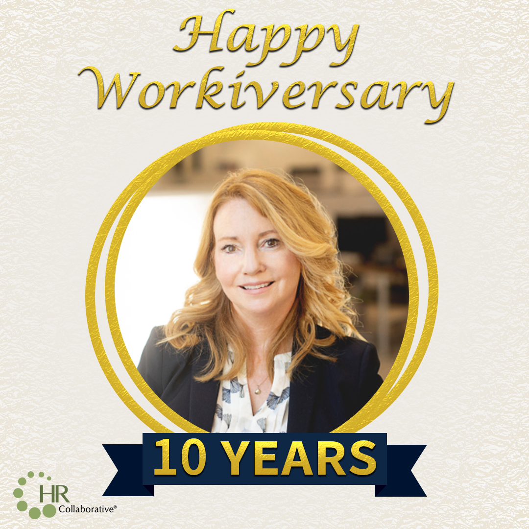 🥂 We are celebrating Debbie's incredible 10-year anniversary at HR Collaborative! 

As COO and Integrator, Debbie is the glue at HRC, turning big ideas into action and driving meaningful results for our clients and community!

Thank you, Debbie for #MakingWorkBetter! 🥂