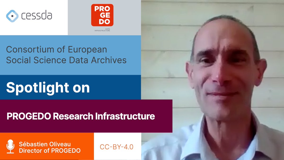 “@progedo is greatly enriched by the services offered by CESSDA.” Sébastien Oliveau, the former Director of PROGEDO, explains the value of being a CESSDA Service Provider. Watch our french #CESSDASpotlight video ➡ cessda.eu/News/CESSDA-Ne…