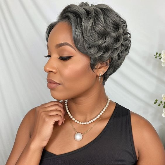 Short grey wigs have emerged as a popular choice for those seeking both sophistication and convenience in their hair routine.
bitly.ws/3fDTA
#greywig #wigs #wigsforwomen