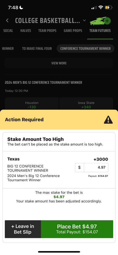 DGibbs02's tweet photo. @DKSportsbook @DraftKings any way to get this fixed? https://t.co/JapHsdhhZZ