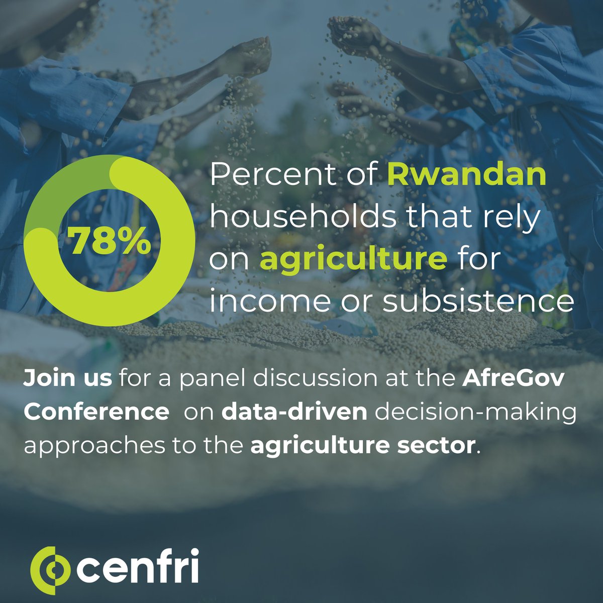 We are excited to be participating in the #Afregov conference, where we will be discussing using data to drive better policy outcomes to improve the agriculture sector. Register here: lnkd.in/dh_6xaka