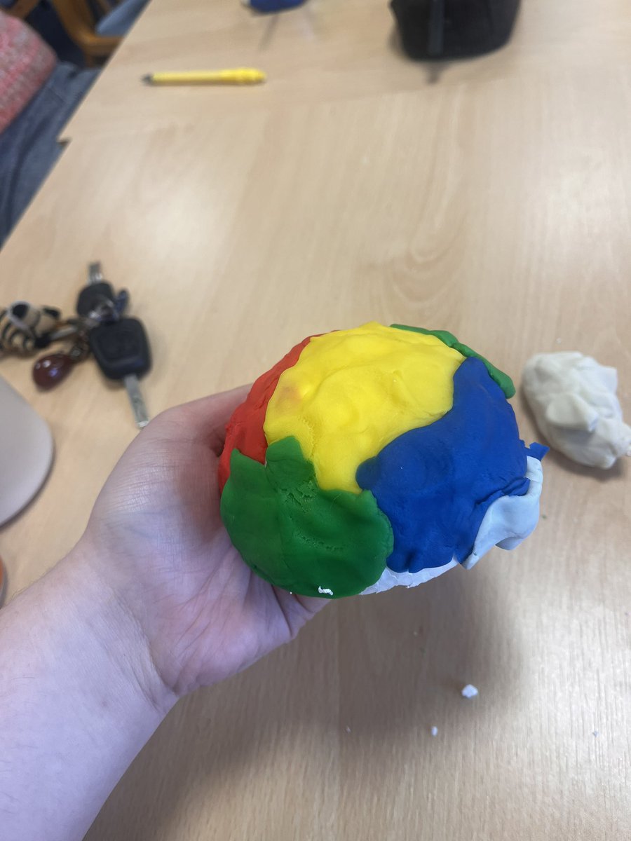 In honour of Brain Tumour awareness month, we got together last week to make our own models of a brain, and to talk about some of the implications of brain tumours and what speech and language therapists can do to help people with brain tumours 🧠