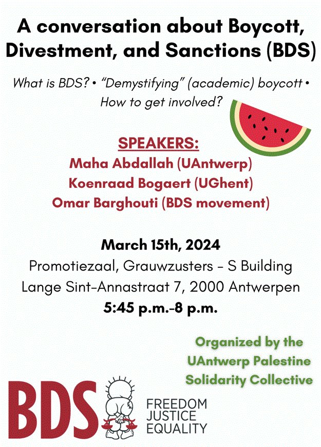 This Friday at Universiteit Antwerpen