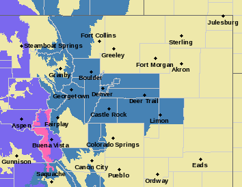 VanDamCNN's tweet photo. Incoming #Denver blockbuster #snowstorm? Favorable N/NE upslope winds means this storm favors the #frontrange & #palmerdivide with 1-3 feet of heavy, wet snow. However, major impacts looking more likely along entire I-25 corridor. Expect worst conditions, Thursday morning! #cowx @CNN
