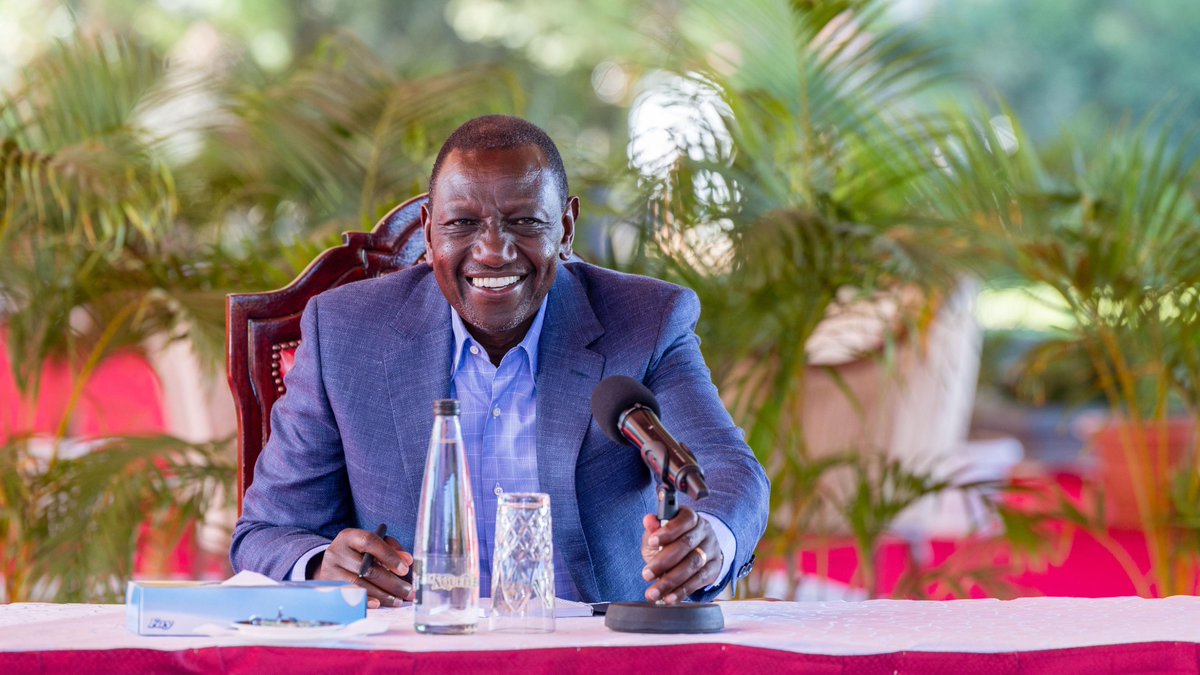William Samoei Ruto, PhD tweet media