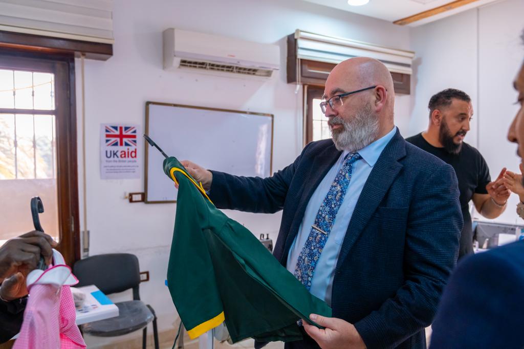 Safe spaces for women are essential for healing &amp; empowerment. 

It was great to visit the <a href="/UNFPA/">UNFPA</a> Centre in #Tripoli yesterday and learn about their critical work with their partners supporting women and girls in 🇱🇾.