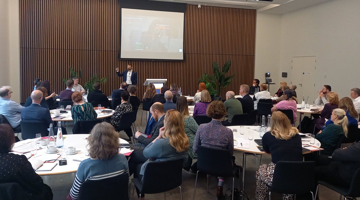 Our Leadership Day participants are now listening to Psychologist Jake Lovelock <a href="/Cognacity/">Cognacity</a> talking about Sustainable High Performance