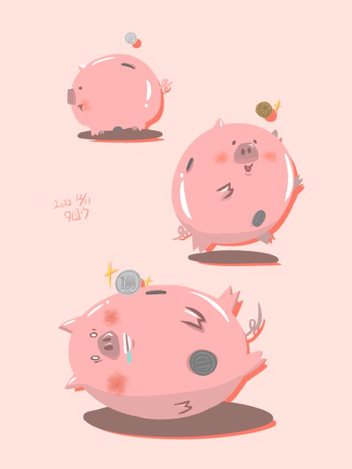 「pig」 illustration images(Latest｜RT&Fav:50)