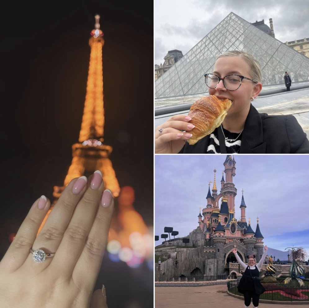 Félicitations! 💍🌹🇫🇷 Georgia flew from London Southend to Paris earlier this week and broke up with her boyfriend... but came back with a fiancé!

👉 Break up with your boyfriend from just £15 one-way, courtesy of @easyJet 🤪

🔗 londonsouthendairport.com/flights/destin…

#FlyLondonSouthend