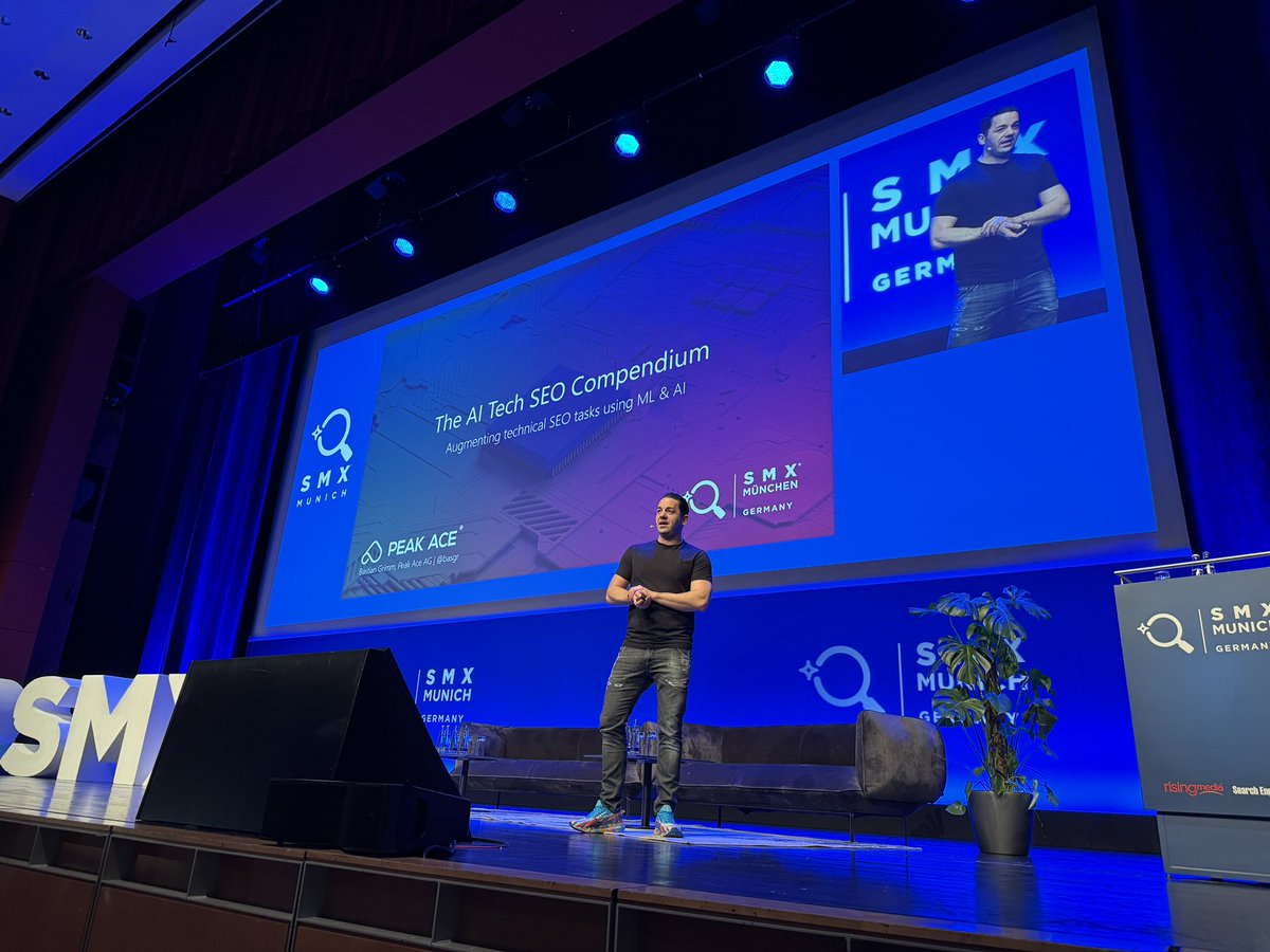 Marcus Tandler ✰ (@mediadonis) on Twitter photo Wow - terific, fast-paced, and information packed presentation by <a href="/basgr/">Bastian Grimm</a> about how to augment technical SEO tasks using ML & AI #SMXMuc Wow - terific, fast-paced, and information packed presentation by <a href="/basgr/">Bastian Grimm</a> about how to augment technical SEO tasks using ML & AI #SMXMuc