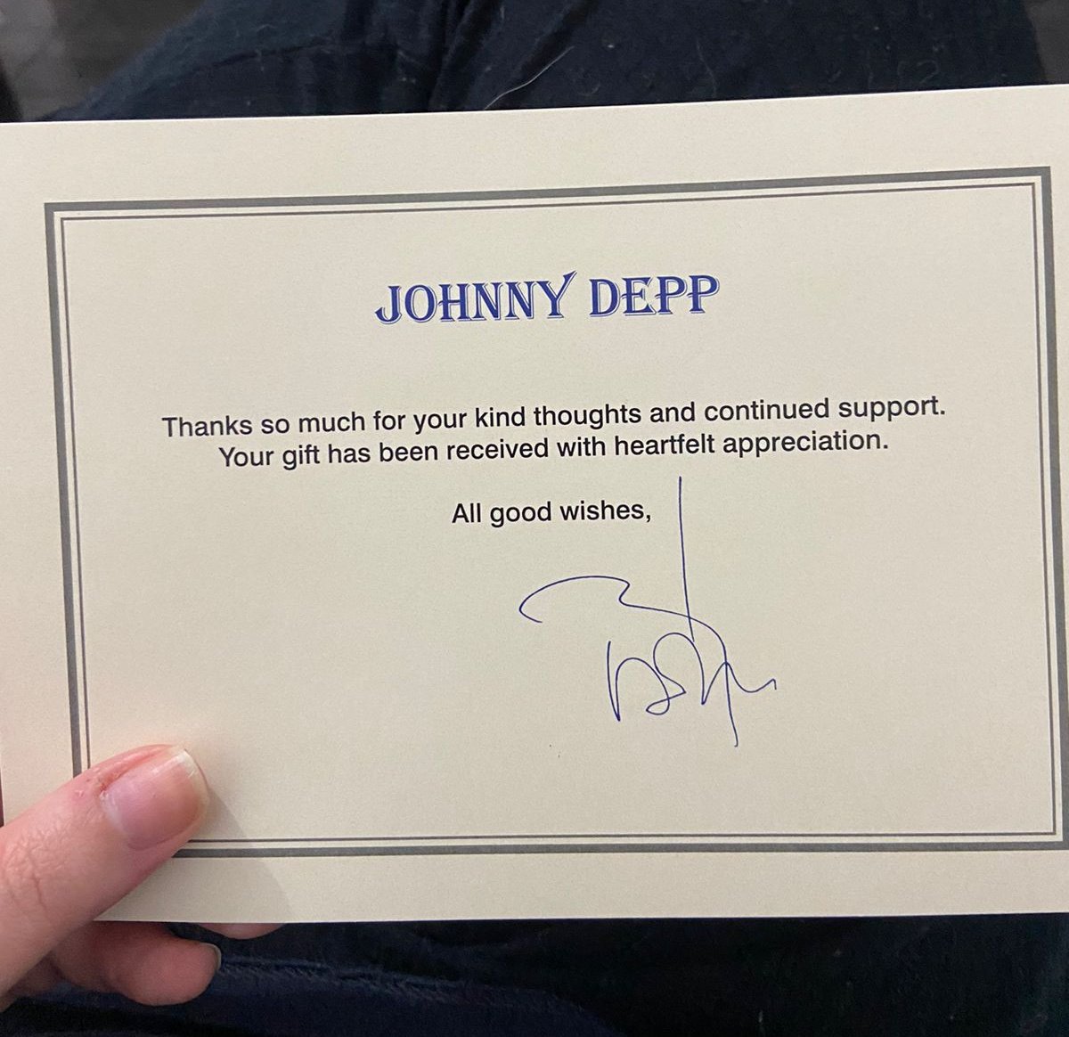 Johnny Depp (@officialdepp9) on Twitter photo 