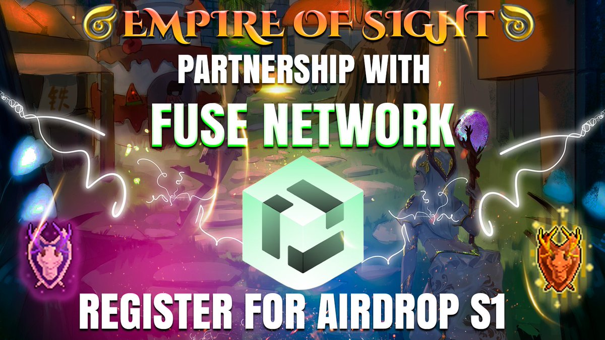 EmpireOfSight's tweet image. Welcome to the future of gaming, Empire of Sight is an MMORPG that transcends the notion of Web2/Web3 and anyone can sign up and play for FREE. 🥳🥳

@Fuse_network has brought  a gas free, stable, quick and secure network option with this partnership. 🔥🔥

In honor of this we…