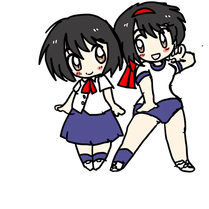 #オリキャラは性癖の見本市こんばんは元気でかわいく!爽やかであれ、というだけですね 