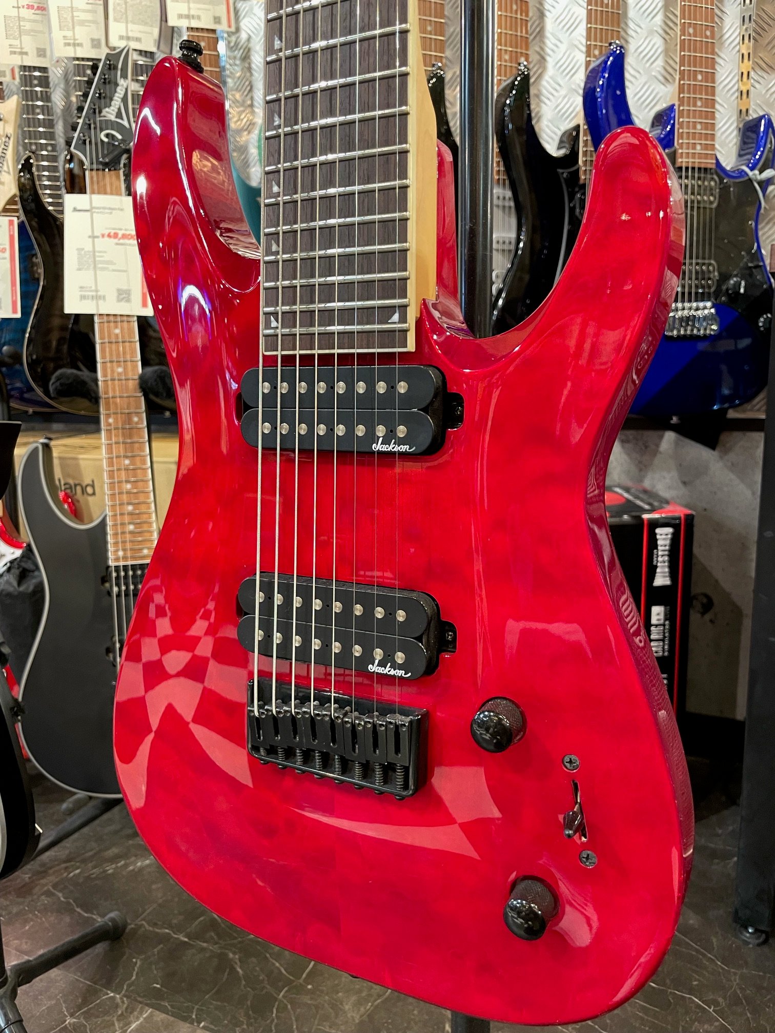 ギター Etherial Guitars AZWEN8 Etherial Guitars / Azwen 8 White Acrylic Top エーテリアル